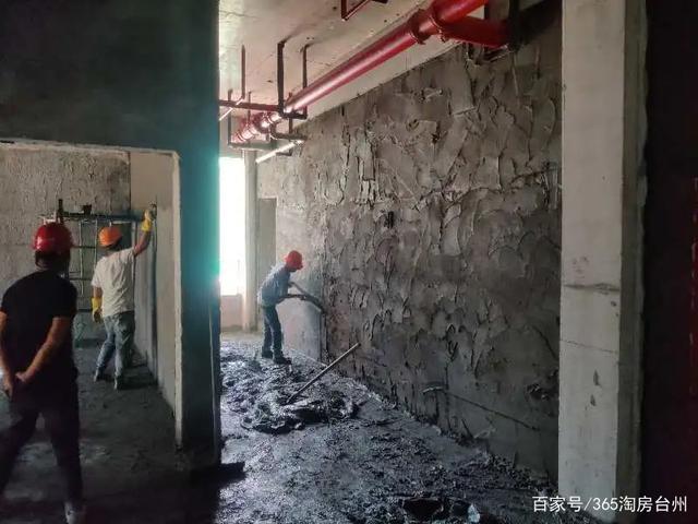 台州市区多校工程建设最新动态 内外墙粉刷工程全面启动